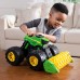 Іграшка комбайн John Deere Kids Monster Treads, великі колеса та жатка (47329) title=