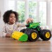 Іграшка комбайн John Deere Kids Monster Treads, великі колеса та жатка (47329) title=