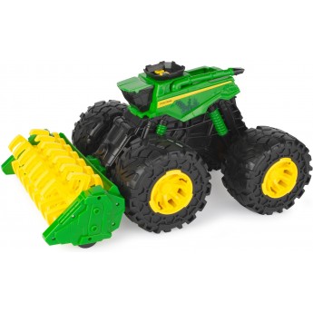 Игрушка комбайн John Deere Kids Monster Treads, большие колеса и молотилка (47329)