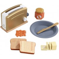 Дитячий дерев'яний тостер KidKraft Modern Metallics (53536)