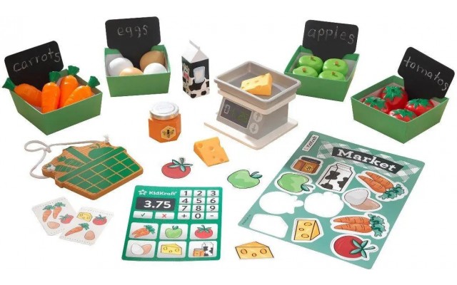 Игровой набор KidKraft Farmer's Market Play Pack Супермаркет фермера (53540)
