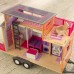 Ляльковий будиночок-причіп KidKraft Teeny House із дерева з меблями (65948) title=