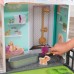 Великий дерев'яний ляльковий будиночок KidKraft Bianca City Life Mansion 4 поверхи, 6 ігрових зон, меблі (65989) title=