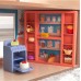 Кукольный домик деревянный KidKraft Hazel City Life Mansion 2 этажа, мебель, дворик на крыше (65990) title=