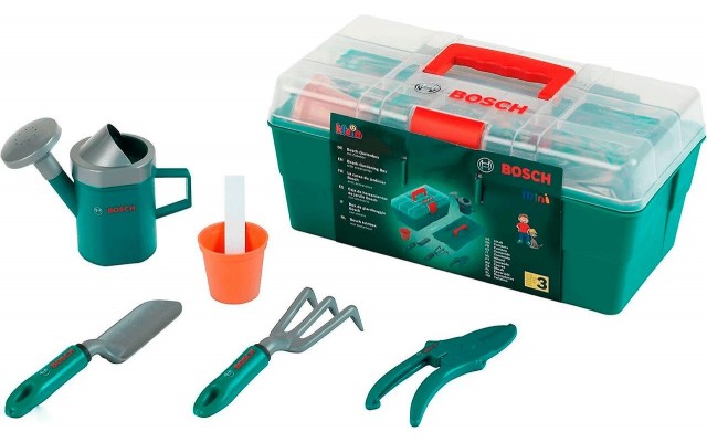 Ігровий набір Klein Bosch mini Garden Аксесуари садівника, 6 ел. (2791)