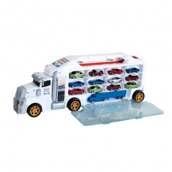 Кейс-грузовик Klein Bosch mini с контейнером для машинок 1:64 (2837)