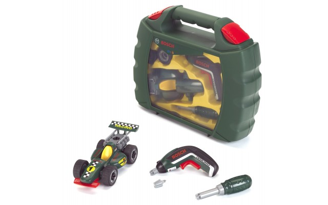 Набор Klein Bosch mini Grand Prix Чемодан с инструментами и шуруповертом Ixolino II (8395)