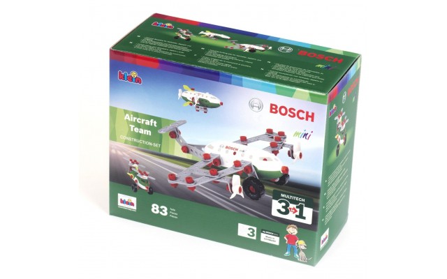 Набір-конструктор Klein Bosch mini Для моделювання літаків 3 в 1, 83 ел. (8790)
