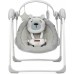 Детская электрическая качалка шезлонг MoMi LISS bear pink Серая (BULE00014) title=