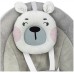 Детская электрическая качалка шезлонг MoMi LISS bear pink Серая (BULE00014) title=