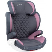 Автокресло MoMi QUICK FIX 15-36кг Серо-розовое (FOSA00005)