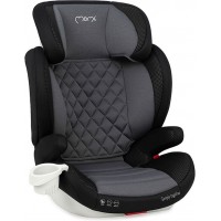 Автокресло MoMi QUICK FIX 15-36кг Чёрное (FOSA00006)