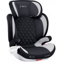 Автокресло MoMi QUICK FIX 15-36кг dots Чёрно-серое (FOSA00013)