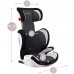 Автокресло MoMi QUICK FIX 15-36кг dots Чёрно-серое (FOSA00013) title=