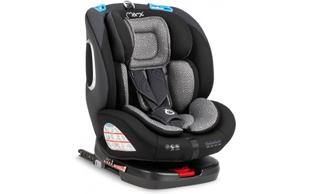 Автокресло MoMi Tordi 0-36 кг Чёрное (FOSA00016)