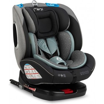 Автокрісло MoMi Tordi 0-36 кг turquoise Чорно-бірюзове (FOSA00019)