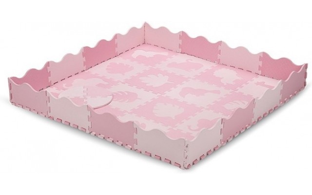 Коврик-пазл MoMi ZAWI Розовый 150 x 150 см (MAED00012)