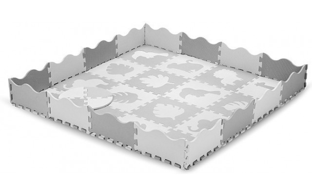 Коврик-пазл MoMi ZAWI Серый 150 x 150 см (MAED00013)