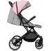 Прогулочная коляска MoMi ESTELLE DAKAR blowball Серо-розовая (WOSP00023) title=