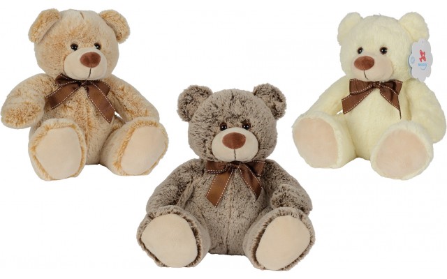 Мягкая игрушка Nicotoy Медвежонок 28 см, 3 вида (5812826)
