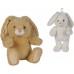 Мягкая игрушка Nicotoy Зайка 26 см, 2 вида (5840009) title=