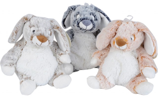 Мягкая игрушка Nicotoy Кролик 20 см, 3 вида (5844395)