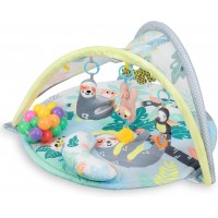 Детский развивающий коврик QKIDS JUNGLE С подвесными игрушками (MAED00005)