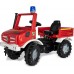 Дитячий автомобіль на педалях Rolly Toys Пожежна служба rollyUnimog Service з мигалками (038220) title=