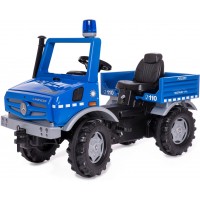 Детский автомобиль на педалях Rolly Toys Полиция rollyUnimog (038251)