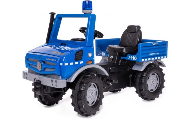 Детский автомобиль на педалях Rolly Toys Полиция rollyUnimog (038251)