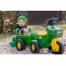 Велосипед триколісний Rolly Toys rollyTrac John Deere з причепом (052769) title=
