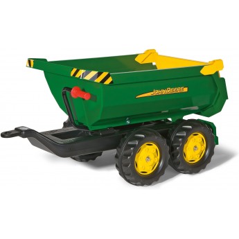 Причіп Rolly Toys rollyHalfpipe John Deere для трактора на педалях (122165)