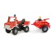 Бочка для води Rolly Toys rollyVacumax Fire 15л з помпою, червона (122967) title=