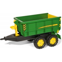 Прицеп-контейнеровоз Rolly Toys rollyContainer John Deere для трактора на педалях (125098)