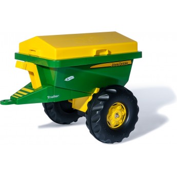 Причіп-розкидач піску rollyStreumax John Deere для трактора на педалях Rolly Toys (125111)