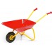 Дитяча садова тачка Rolly Toys з металевим кузовом, червоно-жовта (270804) title=