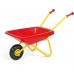 Дитяча садова тачка Rolly Toys з пластиковим кузовом, червоно-жовта (270859) title=