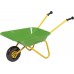 Дитяча тачка садова Rolly Toys із металевим кузовом, жовто-зелена (271801) title=