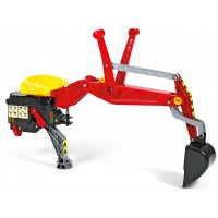 Ківш екскаваторний rollyBackhoe для трактора на педалях Rolly Toys червоний (409327)