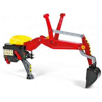 Ківш екскаваторний rollyBackhoe для трактора на педалях Rolly Toys червоний (409327)