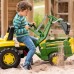 Ківш екскаваторний rollyBackhoe John Deere для трактора на педалях Rolly Toys зелений (409358) title=
