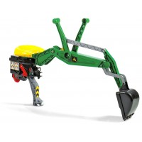 Ківш екскаваторний rollyBackhoe John Deere для трактора на педалях Rolly Toys зелений (409358)