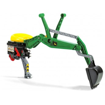 Ківш екскаваторний rollyBackhoe John Deere для трактора на педалях Rolly Toys зелений (409358)