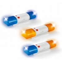 Мигалка зі звуком Rolly Toys для дитячого транспорту, синьо-жовтогаряча (409594)
