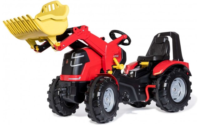 Трактор на педалях Rolly Toys rollyX-Trac Premium з ковшем, коробкою передач та гальмом (651016)