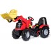 Трактор на педалях Rolly Toys rollyX-Trac Premium з ковшем, коробкою передач та гальмом (651016) title=