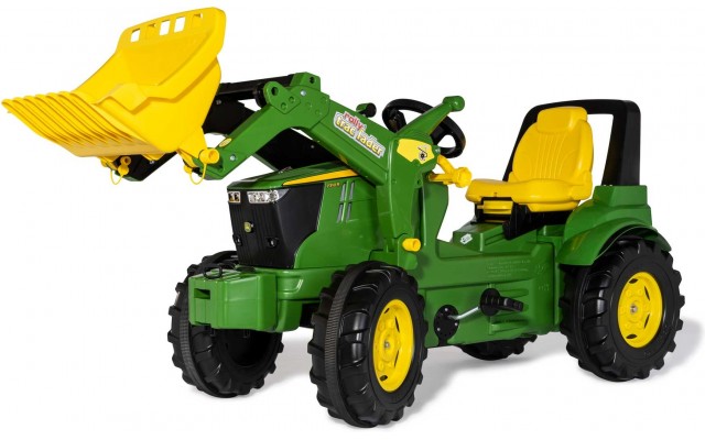Трактор на педалях Rolly Toys RollyFarmtrac Premium II John Deere 7310R з ковшем (730032)