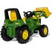 Трактор на педалях Rolly Toys RollyFarmtrac Premium II John Deere 7310R з ковшем (730032) title=