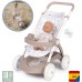 Коляска для куклы Smoby Toys Baby Nurse Розовая пудра. Прогулка с корзиной (254018) title=
