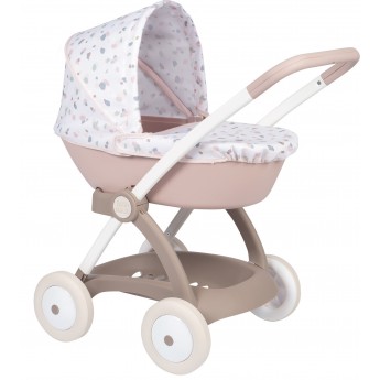 Коляска для куклы Smoby Toys Baby Nurse Розовая пудра Модерн (254118)
